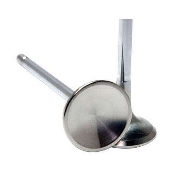 29 mm Standard 23-8N Chrome Polished Exhaust Valve for 2014 Plus Subaru & Scion FA20 BRZ FRS FT86 - Set of 8