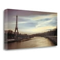 thumbnail image 1 of 29" x 15" Paris Sunset by Assaf Frank - Print On Canvas Fabric Multi-Color, 1 of 4