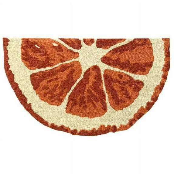 29 x 50 in. Orange Slice Rug