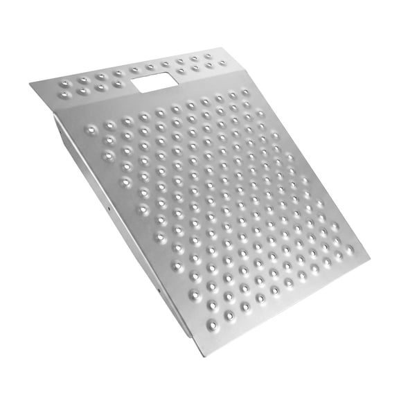 29"x24" 1500 lbs Heavy Duty Aluminum Shed Ramp for Riding Mower, Lawn Tractor, ATV & Motorcycles