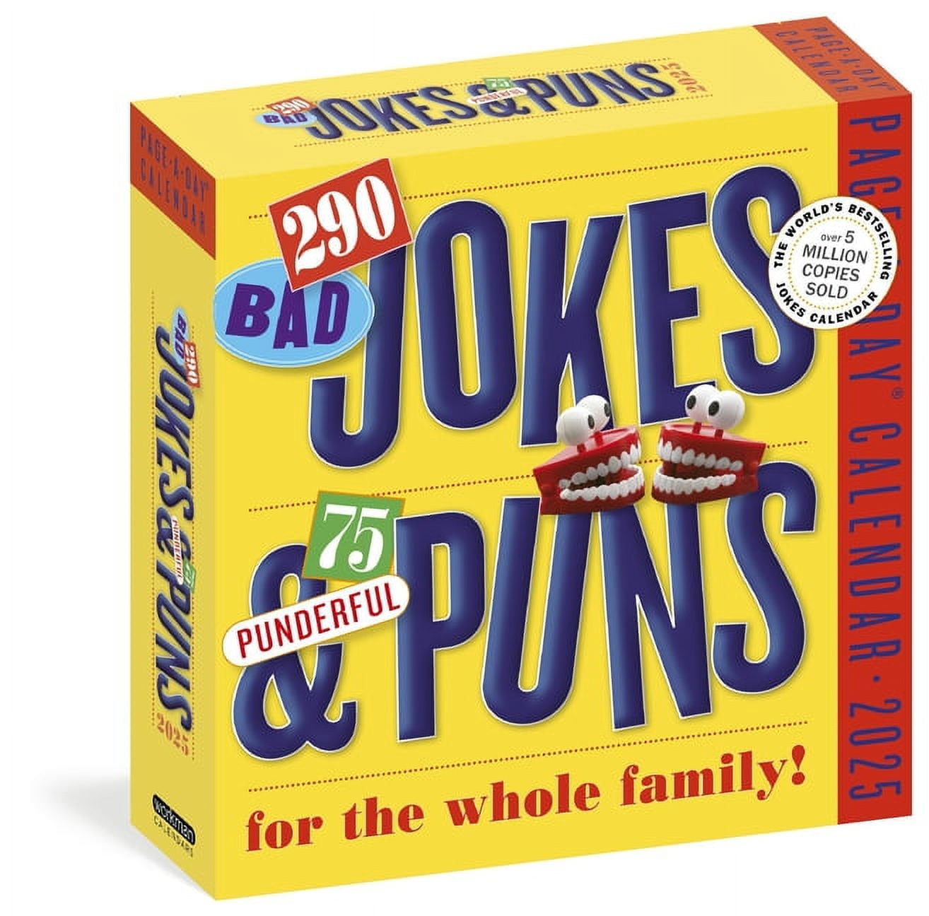 290 Bad Jokes & 75 Punderful Puns Page-A-Day(r) Calendar