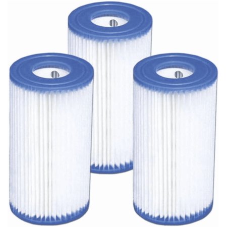 29000 Swimming Pool Easy Set Type A Replacement Filter Pump Cartridge (3 Pack)