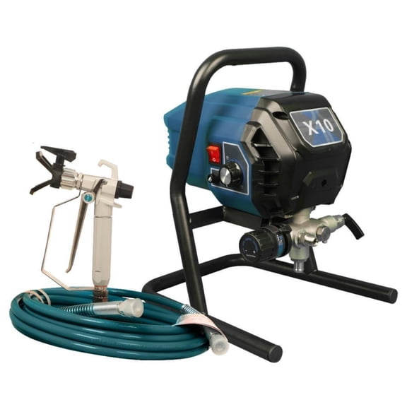 2900PSI Stand Airless Paint Sprayer, 700W High Efficiency Electric Airless Sprayer, 4 Modes & Stepless Control, 0.39GPM Handheld Paint Sprayer with Rod & Kits for Indoor/Outdoor DIY