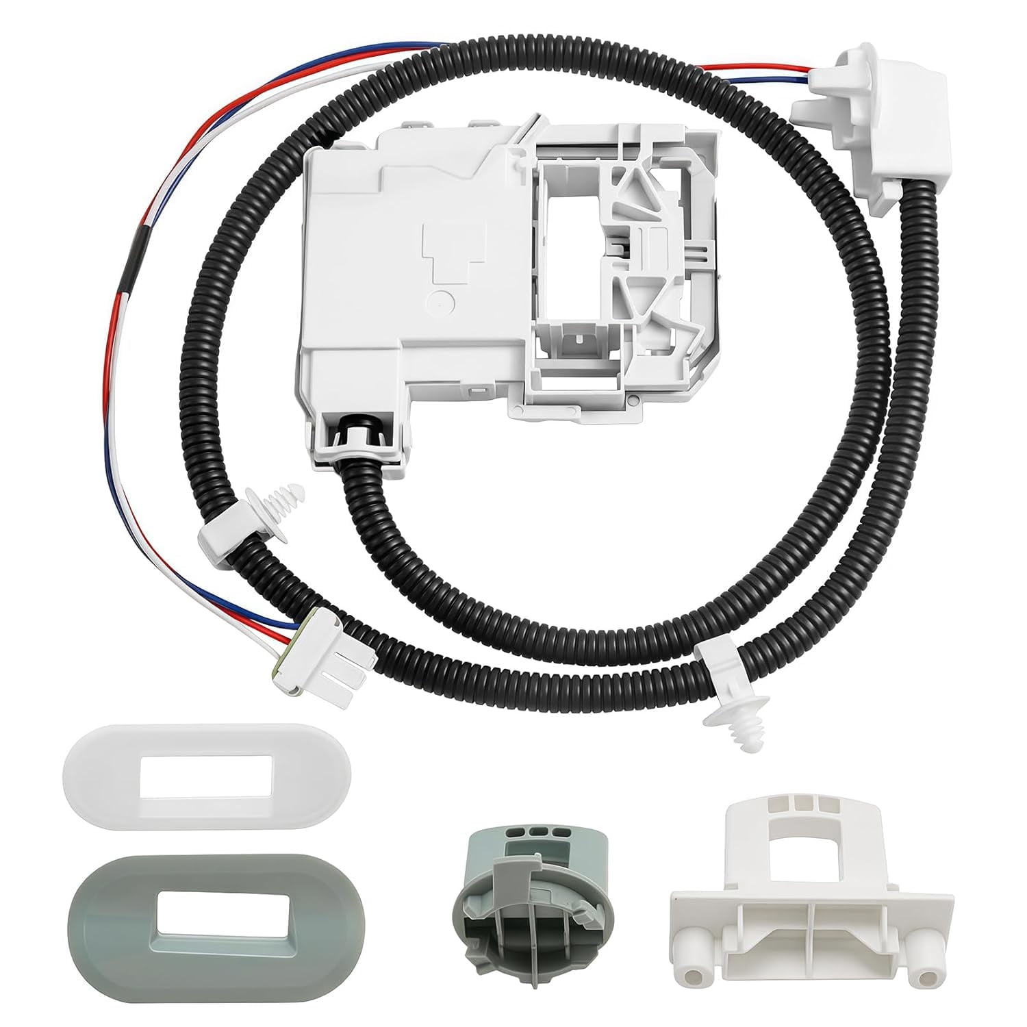 290D3070P002 WH08X32697 WH08X37938 Washer Lid Lock Switch Kit Compatible With GE Hotpoint, Replaces WH01X27954 WH08X31577 WH01X279 WH01X24114, GTW220ACK1WW GTW220ACK2WW GTW220ACK4WW GTW220ACK5WW