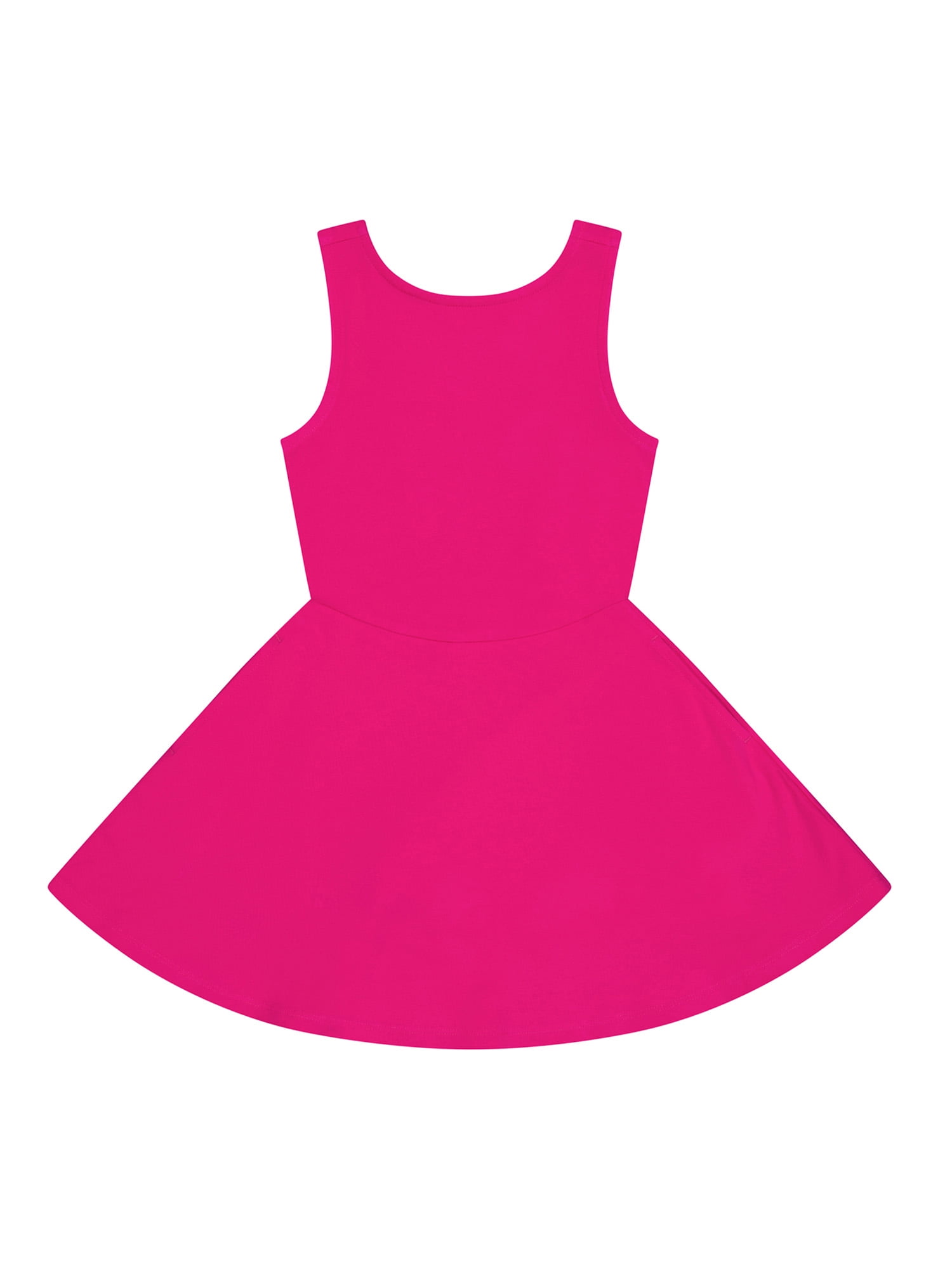 Wonder Nation Girls Twirl Dress with Shorts, Sizes 4-18 & Plus