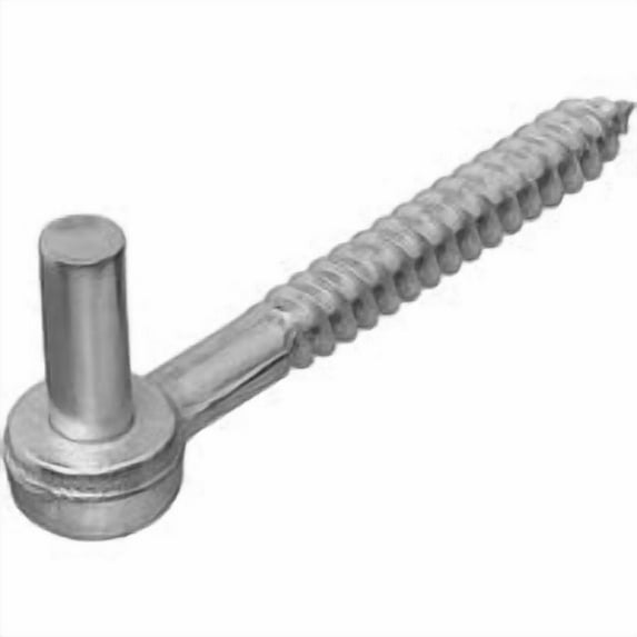291BC 1/2" x 4" Screw Hook - Zinc Plated