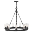 thumbnail image 1 of 29208BK-LV Hinkley Lighting Sawyer - 3.5W 9 LED Outdoor Medium Chandelier-27.75 Inch Tall and 30 Inch Wide, 1 of 20