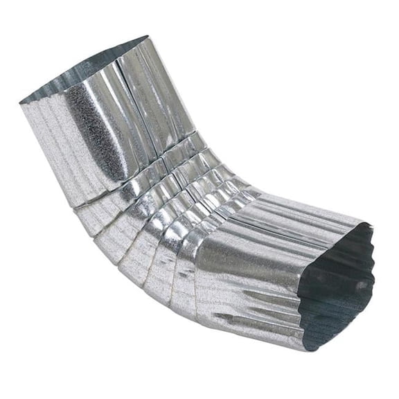 29264 2 x 3 in. Downspout A Elbow Galvanized- pack of 15