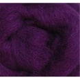 thumbnail image 1 of 292802 Wool Roving 12 in. .22 Ounce-Purple, 1 of 1