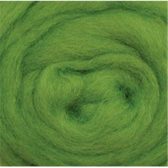 292809 Wool Roving 12 in. .22 Ounce-Lime