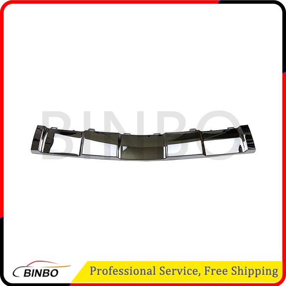 2928855822 Middle Front Bumper Chrome Trim Molding