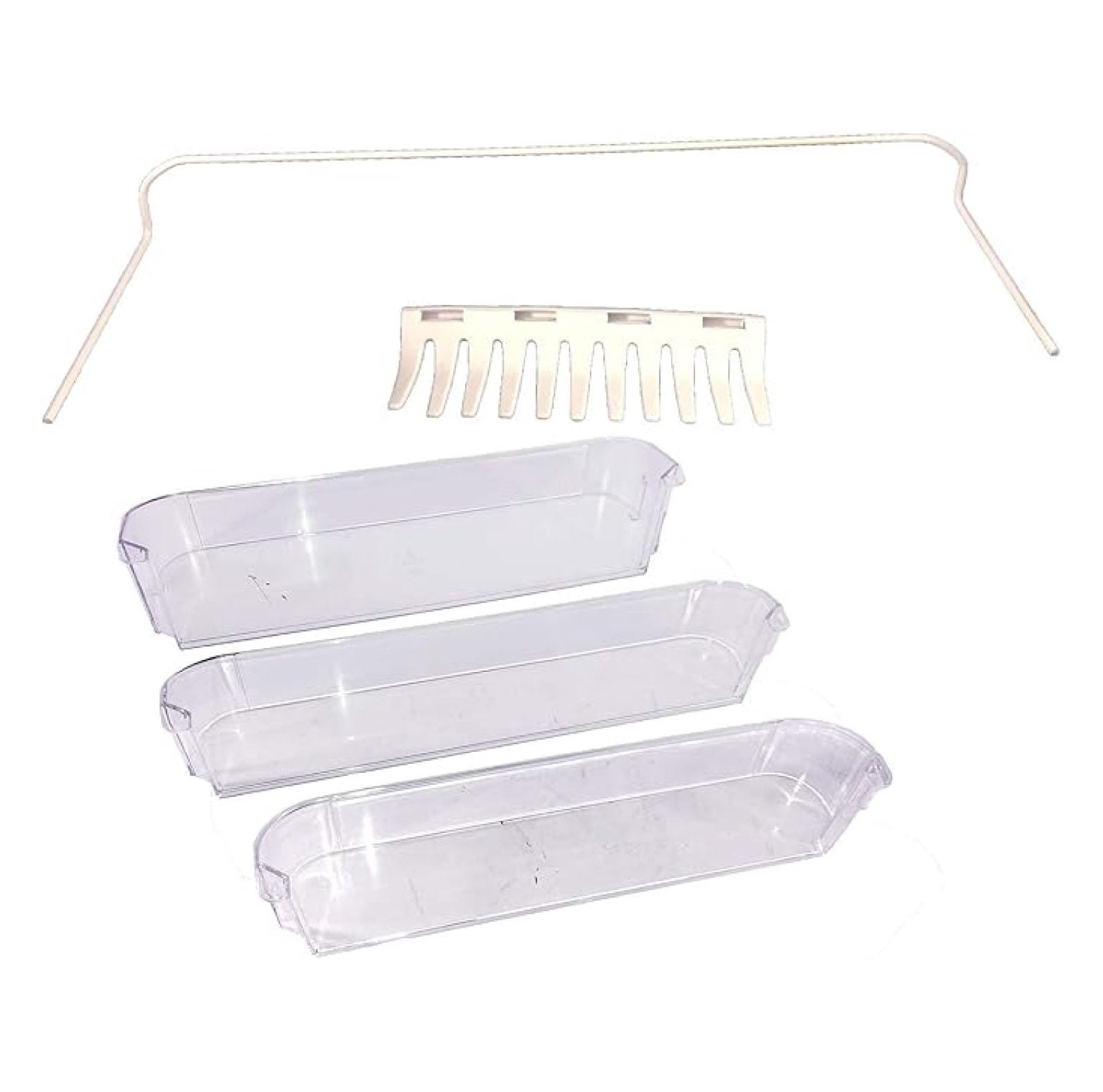 29325760655 Refrigerator Door Shelf 5-Piece Kit - Clear