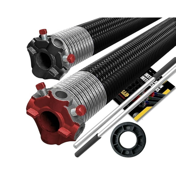 295 x 2 x 48 Garage Door Torsion Spring PAIR for Left and Right Side of Garage Door