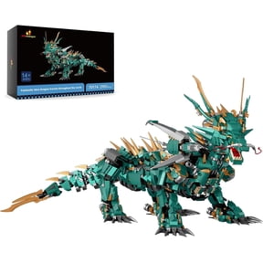 2951Piece Mechanical Fantasy Dragon Assembly Model Kit, Articulated Creature Collectible Figurine for Desktop Home Decor, Hobby Gift for Model Enthusiasts