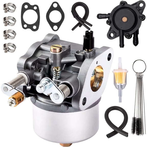 295cc Carburetor with Fuel Pump Replacement for 4-Cycle Golf Carts Replace 72558-G03, 26726-G01, 26645-G04, 26645-G01, 26645-G03, 72558-G02, 26727-G01, 603901, 17553 1991-up Engines