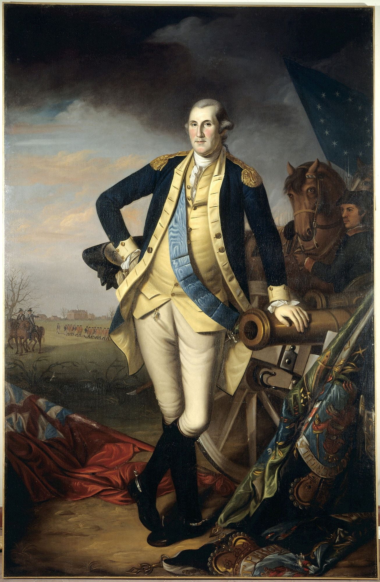 2968 Charles Peale (1741-1827) American School Canvas Art - (24 x 36)