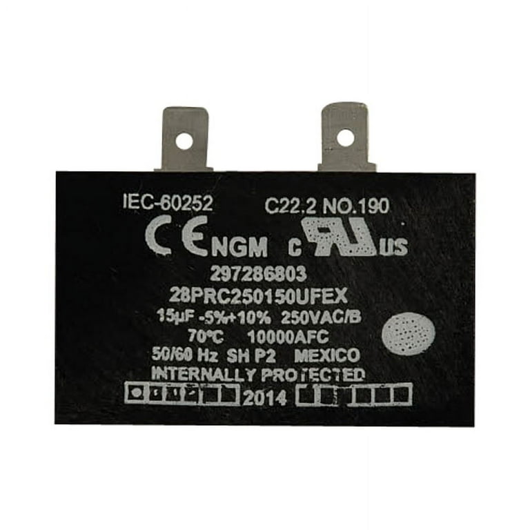 Frigidaire APL297286803 Refrigerator Run Capacitor - Walmart.com