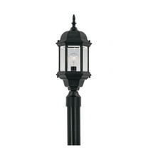 2976-BK-Designers Fountain-Devonshire - One Light Outdoor Post Lantern