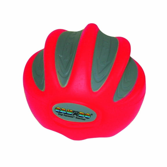 -29860 Digi-Squeeze Hand Exerciser, Medium, Red: Light