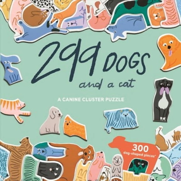 299 Dogs (and a Cat) 300 Piece Cluster Puzzle: A Canine Cluster Puzzle (Other)