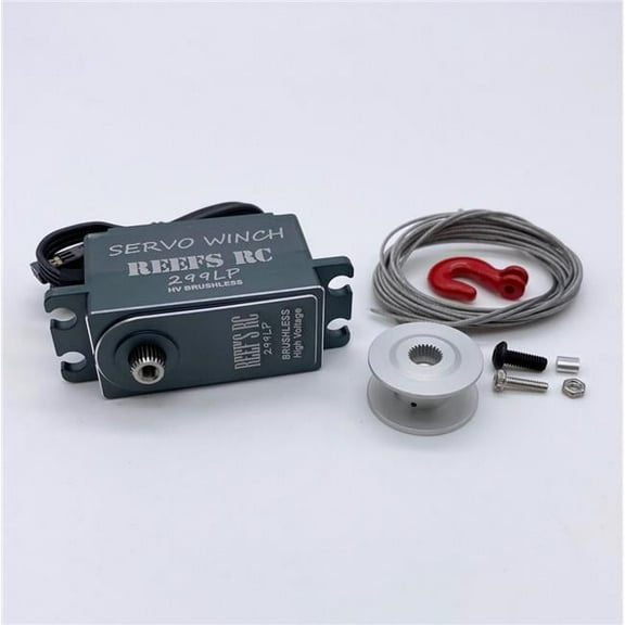 299 Low Profile Servo Winch with Built in Controller