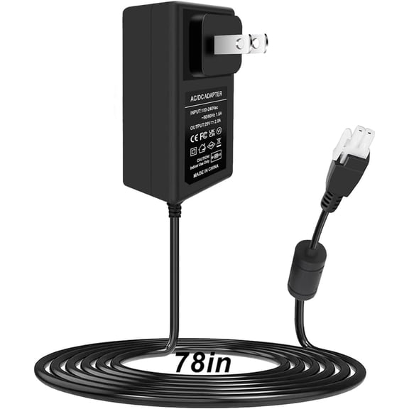 29V Adjustable Height Desk Power Cable Replacement for Claiks P1.01.001 P101001 40 48 55 63 Inch Electric Standing Desks YH-K2900 K18-C Power Charger