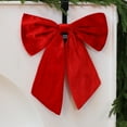thumbnail image 1 of 29cm 1pack Velvet Three-Dimensional Bow, 1 of 5
