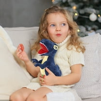 29cm Dinosaur Toy Anime Cute Super Soft Stuffed Doll Gifts for Kids Girls Dinosaur Plush Toy – Blue