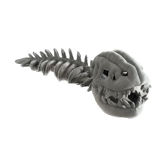 29in Dinosaur Skeleton Plush Toy Wearable T Rex Costume Funny Plush Stuffed Animal Kids Dress Up Toy Halloween Christmas Birthday Party Gift Multiple Colors