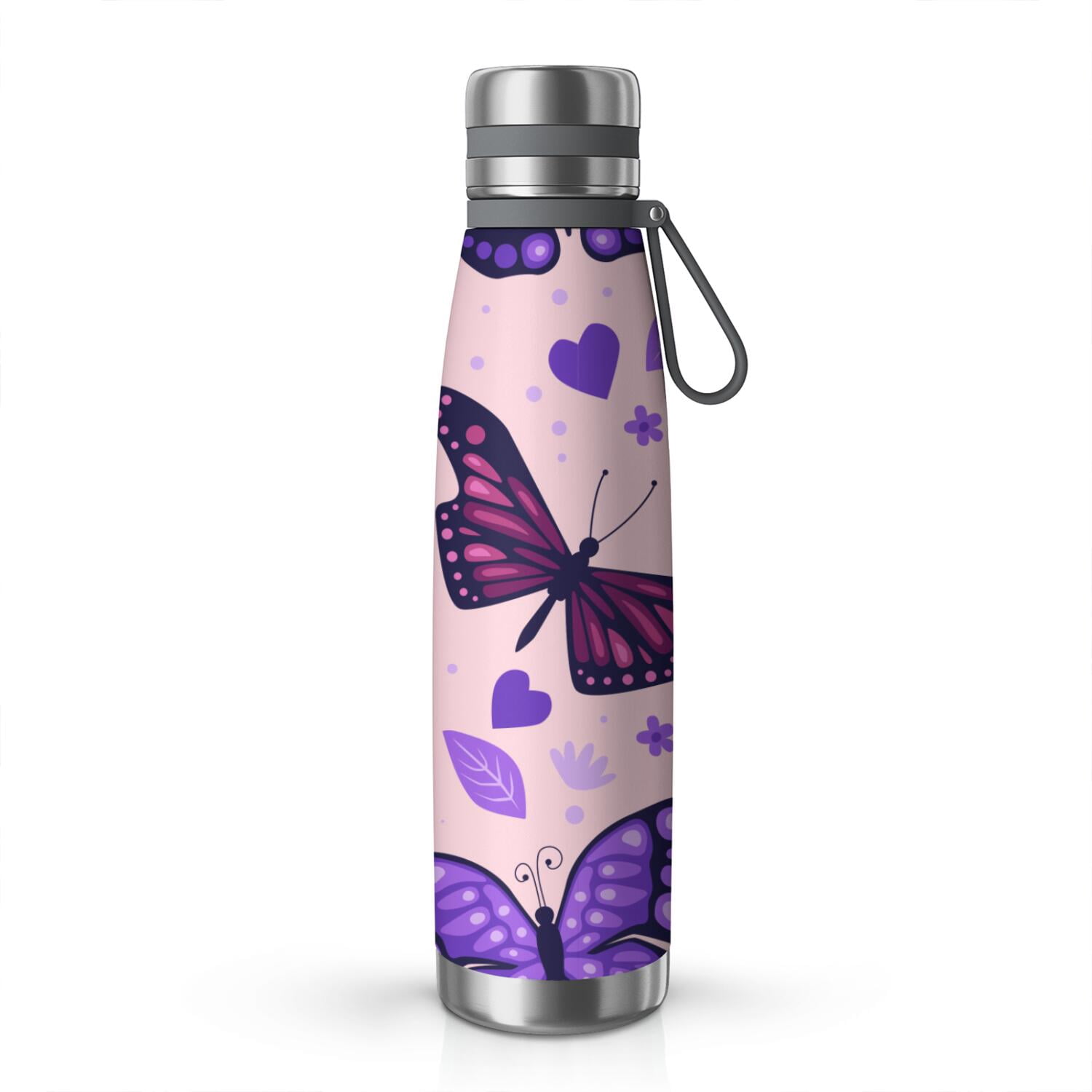 29oz Insulated Water Bottle with Tea Infuser, Stainless Steel Travel ...