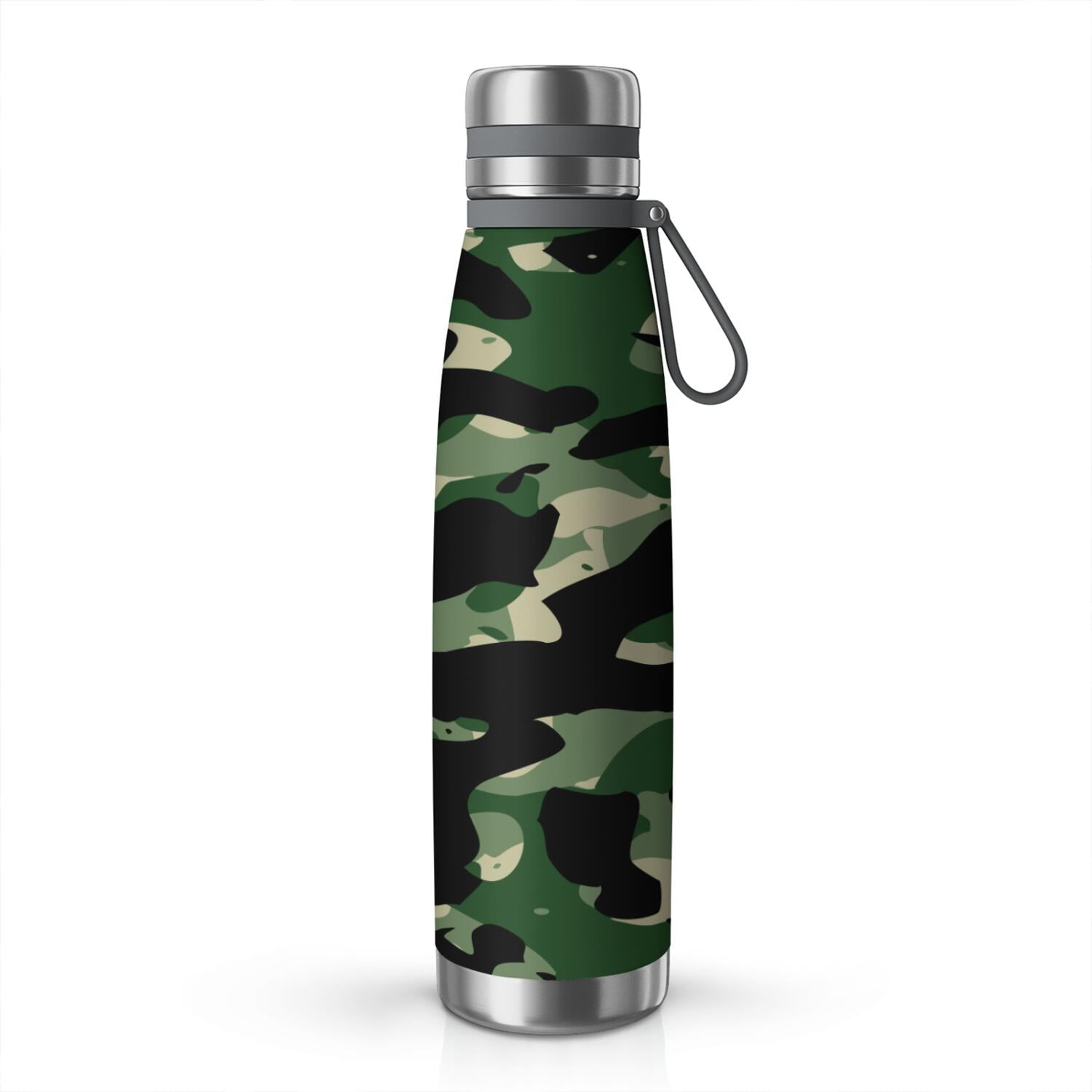 29oz Insulated Water Bottle with Tea Infuser, Stainless Steel Travel Mug, Camouflage Print