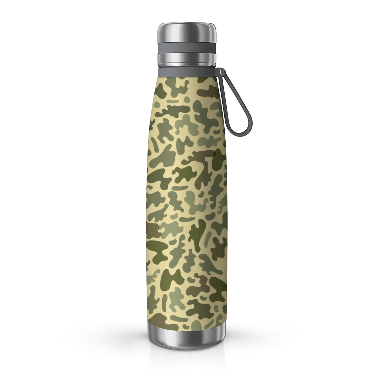 29oz Insulated Water Bottle with Tea Infuser, Stainless Steel Travel Mug, Camouflage Print