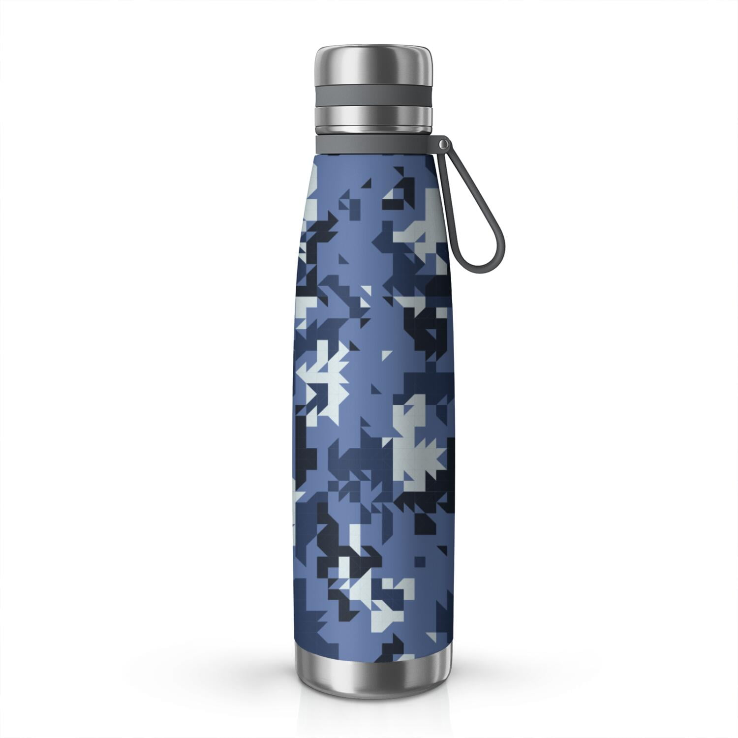29oz Insulated Water Bottle with Tea Infuser, Stainless Steel Travel Mug, Camouflage Print