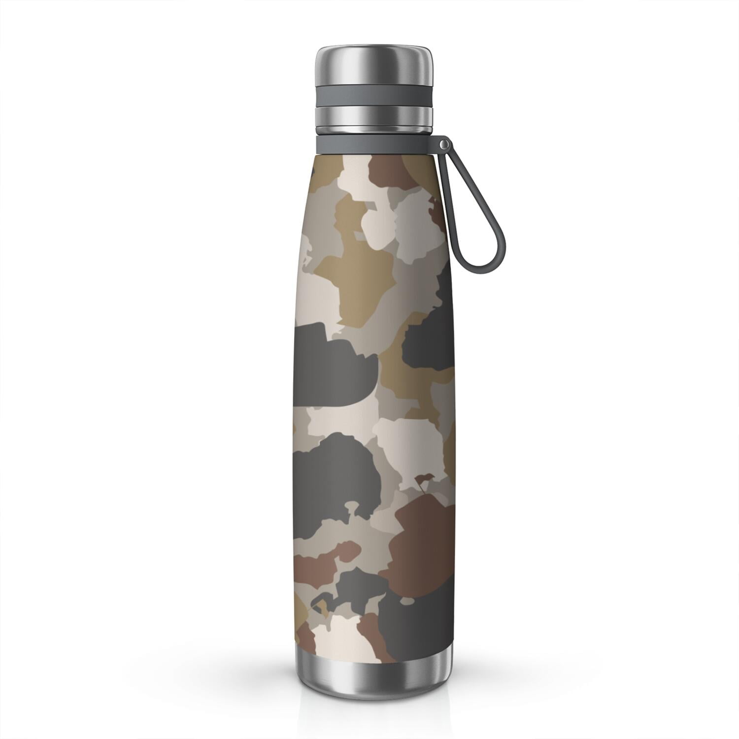 29oz Insulated Water Bottle with Tea Infuser, Stainless Steel Travel Mug, Camouflage Print