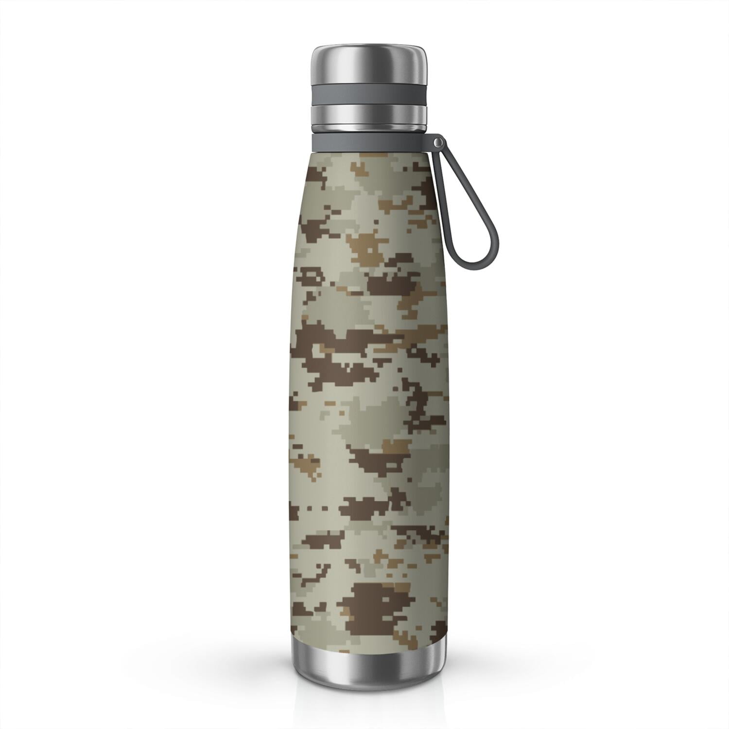 29oz Insulated Water Bottle with Tea Infuser, Stainless Steel Travel Mug, Camouflage Print