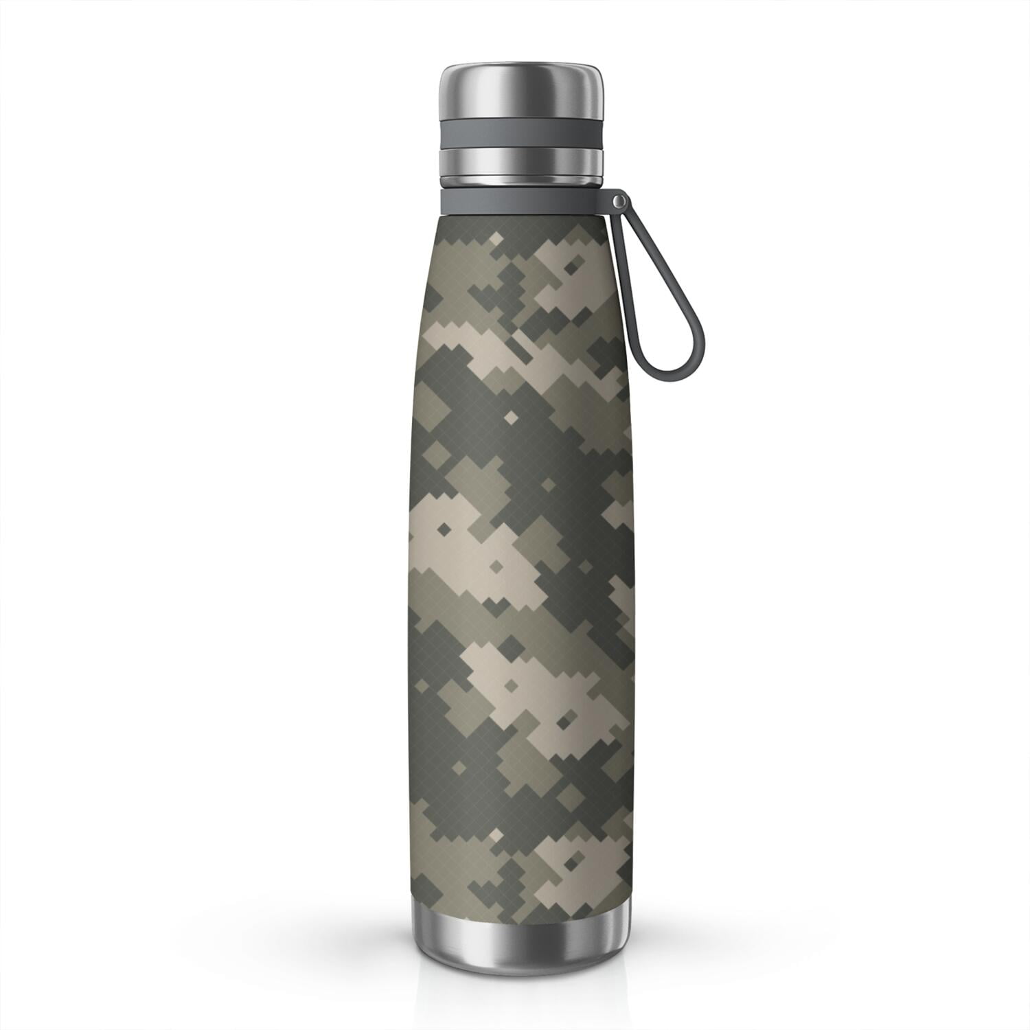 29oz Insulated Water Bottle with Tea Infuser, Stainless Steel Travel Mug, Camouflage Print