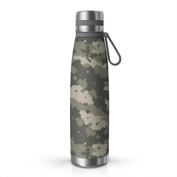 29oz Insulated Water Bottle with Tea Infuser, Stainless Steel Travel Mug, Camouflage Print