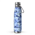 thumbnail image 1 of 29oz Insulated Water Bottle with Tea Infuser, Stainless Steel Travel Mug, Camouflage Print, 1 of 6