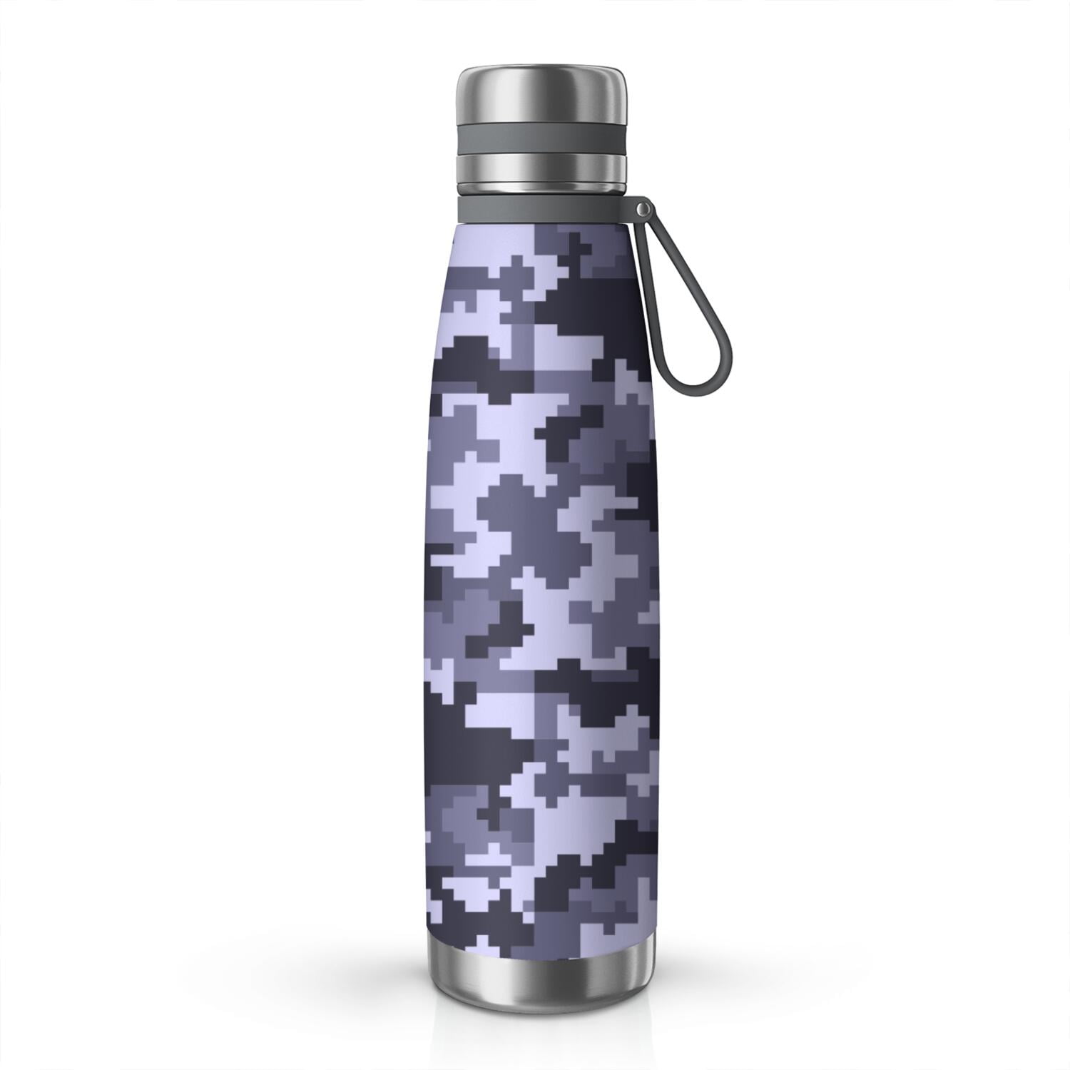 29oz Insulated Water Bottle with Tea Infuser, Stainless Steel Travel Mug, Camouflage Print