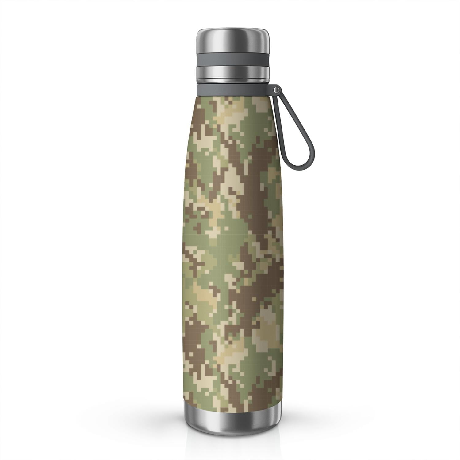 29oz Insulated Water Bottle with Tea Infuser, Stainless Steel Travel Mug, Camouflage Print