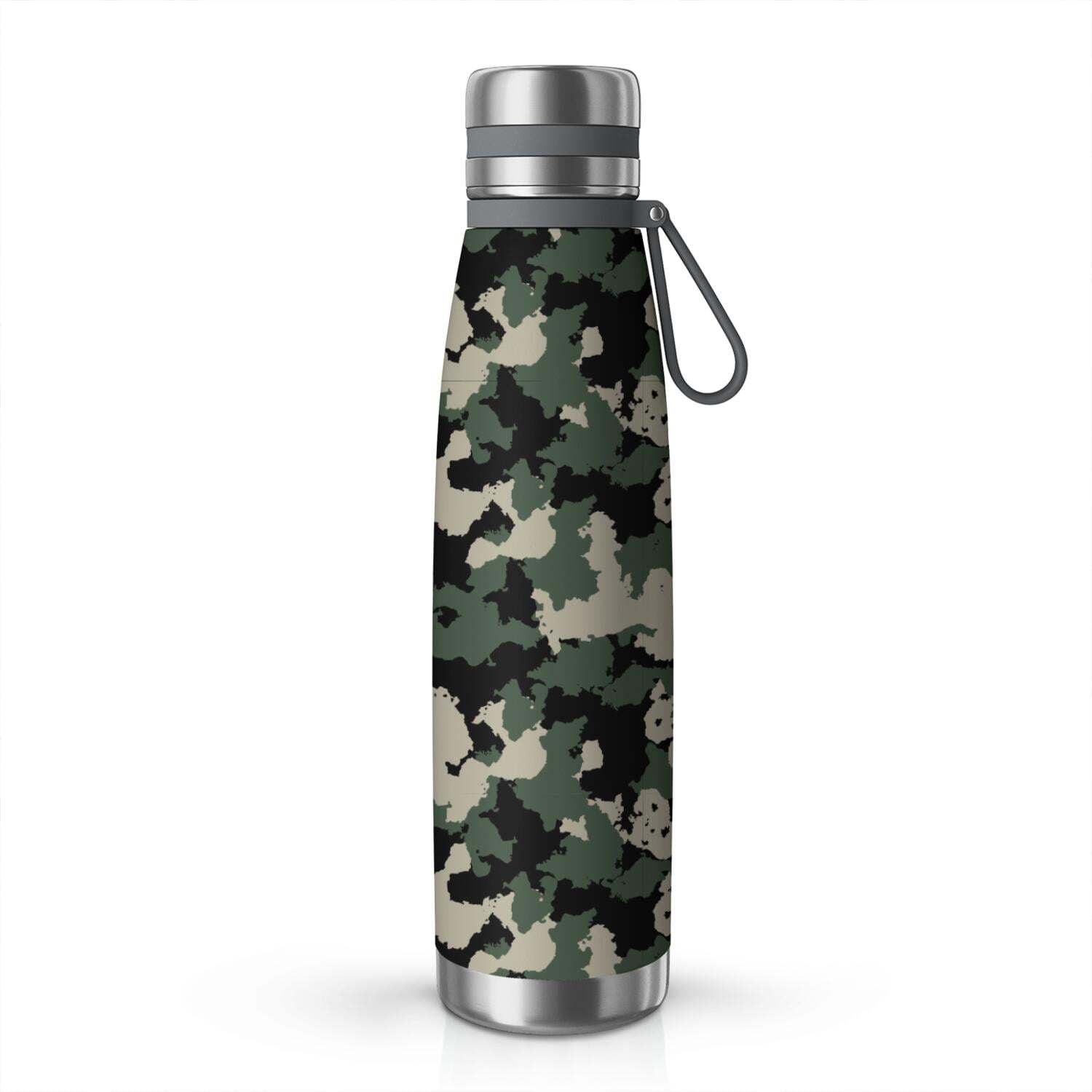 29oz Insulated Water Bottle with Tea Infuser, Stainless Steel Travel Mug, Camouflage Print
