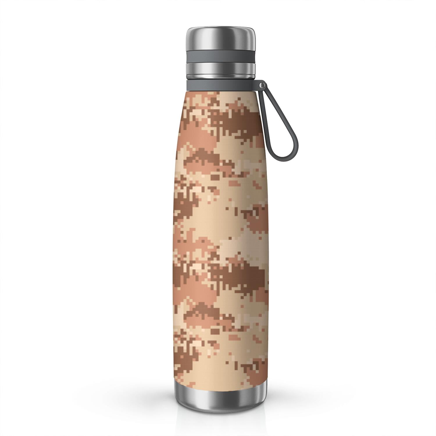 29oz Insulated Water Bottle with Tea Infuser, Stainless Steel Travel Mug, Camouflage Print