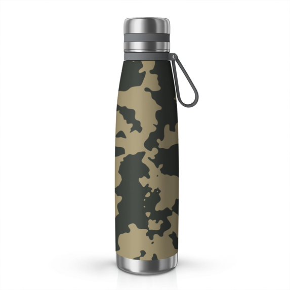 29oz Insulated Water Bottle with Tea Infuser, Stainless Steel Travel Mug, Camouflage Print