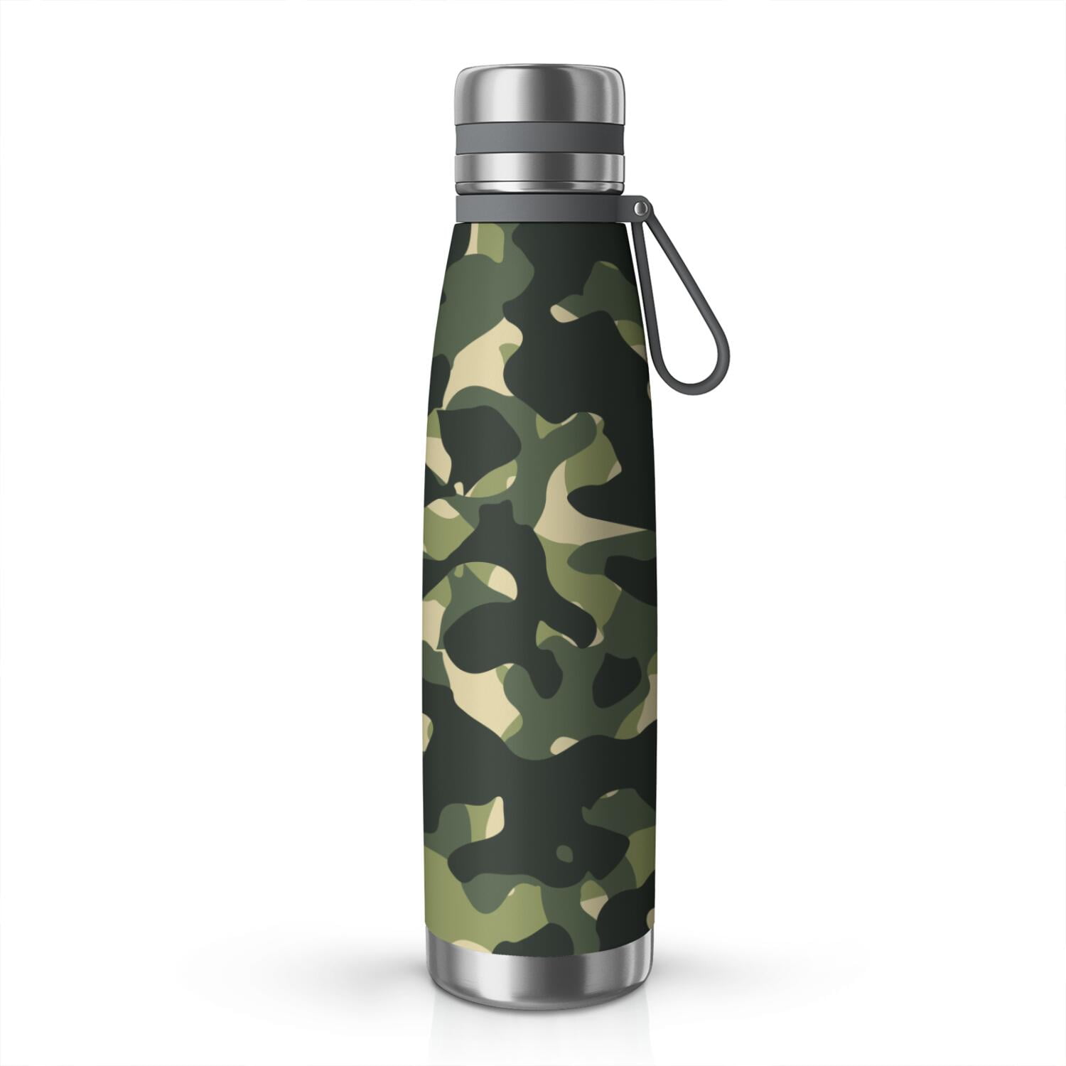 29oz Insulated Water Bottle with Tea Infuser, Stainless Steel Travel Mug, Camouflage Print