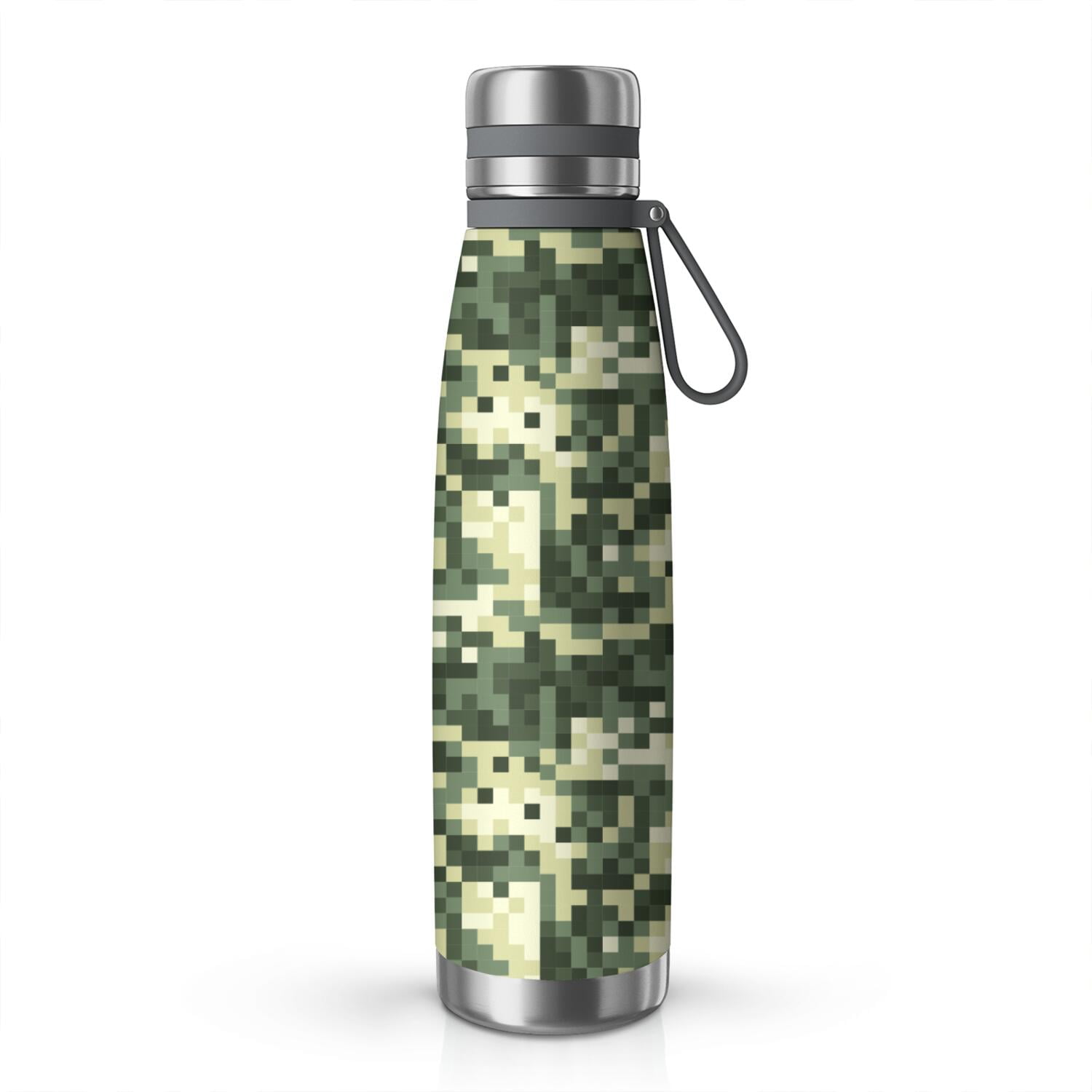 29oz Insulated Water Bottle with Tea Infuser, Stainless Steel Travel Mug, Camouflage Print