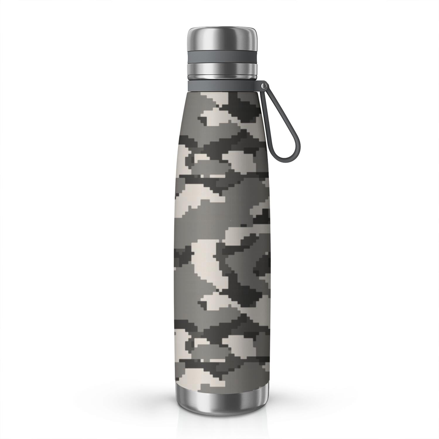 29oz Insulated Water Bottle with Tea Infuser, Stainless Steel Travel Mug, Camouflage Print