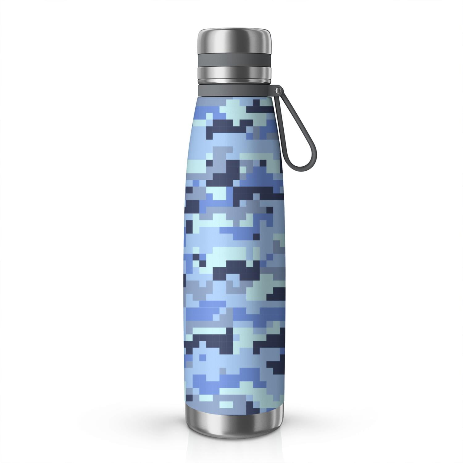 29oz Insulated Water Bottle with Tea Infuser, Stainless Steel Travel Mug, Camouflage Print