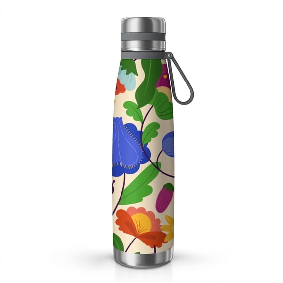 29oz Insulated Water Bottle with Tea Infuser, Stainless Steel Travel ...