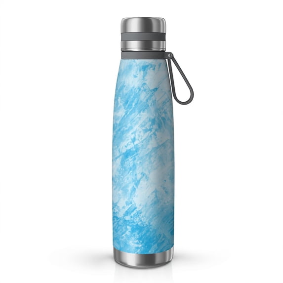 29oz Insulated Water Bottle with Tea Infuser, Stainless Steel Travel Mug, Ice Frozen Print