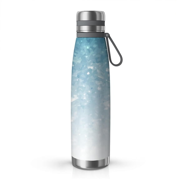 29oz Insulated Water Bottle with Tea Infuser, Stainless Steel Travel Mug, Ice Frozen Print